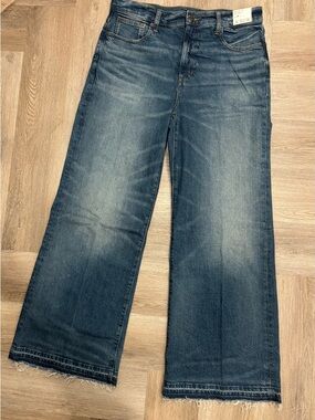 J.Crew Trouser Jean Distressed Hem